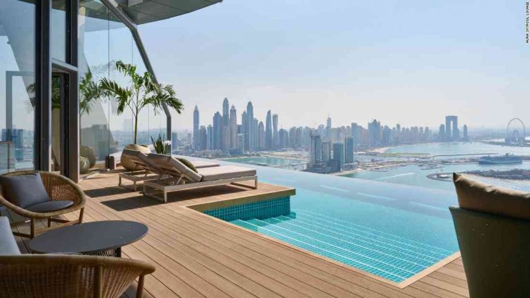 Dubai breaks ground on the world's tallest infinity pool