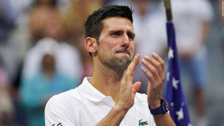 U.S. Open: Novak Djokovic gets famous moment, then makes a premature exit