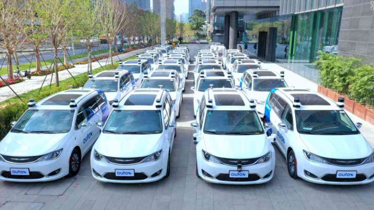 China is pushing self-driving cars; Tesla and Waymo are talking about it
